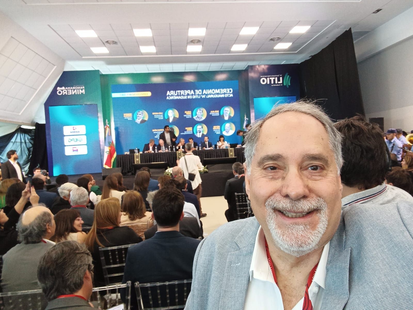 Gabriel Katz en evento de minería y litio
